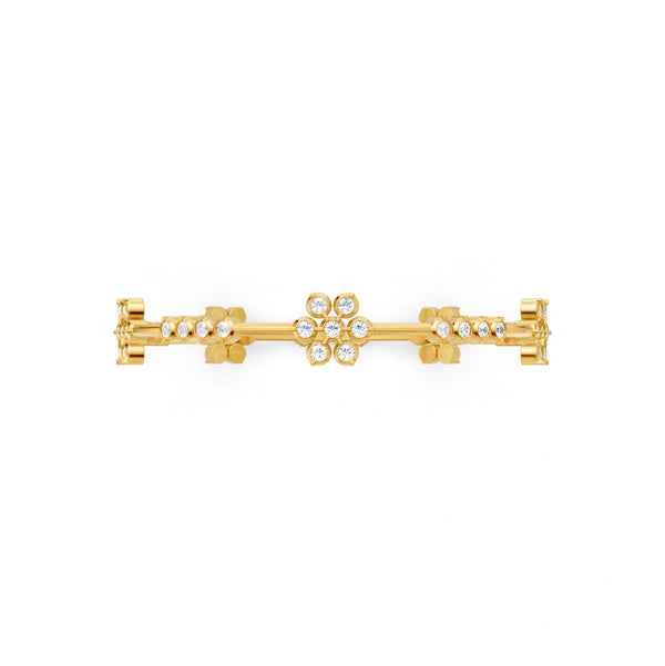 Floral Cluster Bangles - Yellow Gold (BG11247AA-Y2.webp)