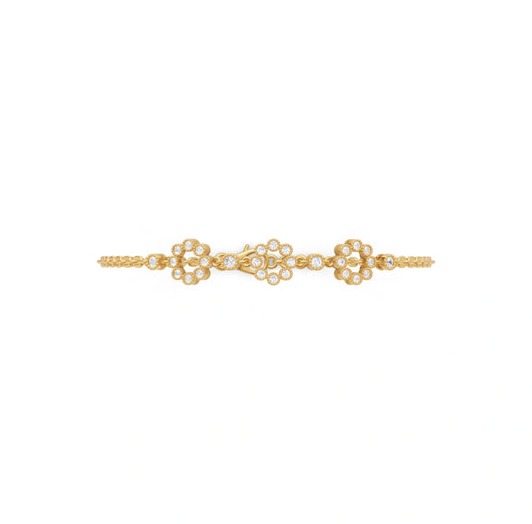 Floral Link Bracelet - Yellow Gold (BR10893AF-Y1.webp)