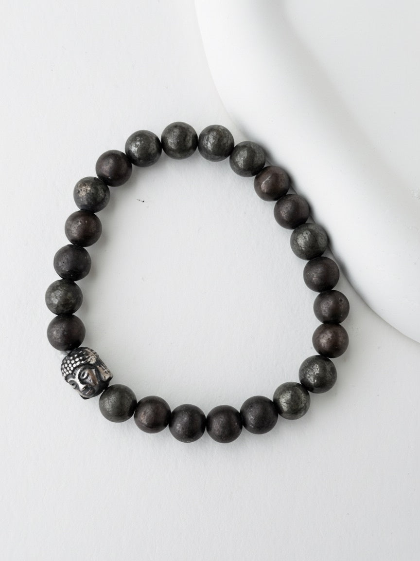 Black Obsidian Natural Stone Bracelet