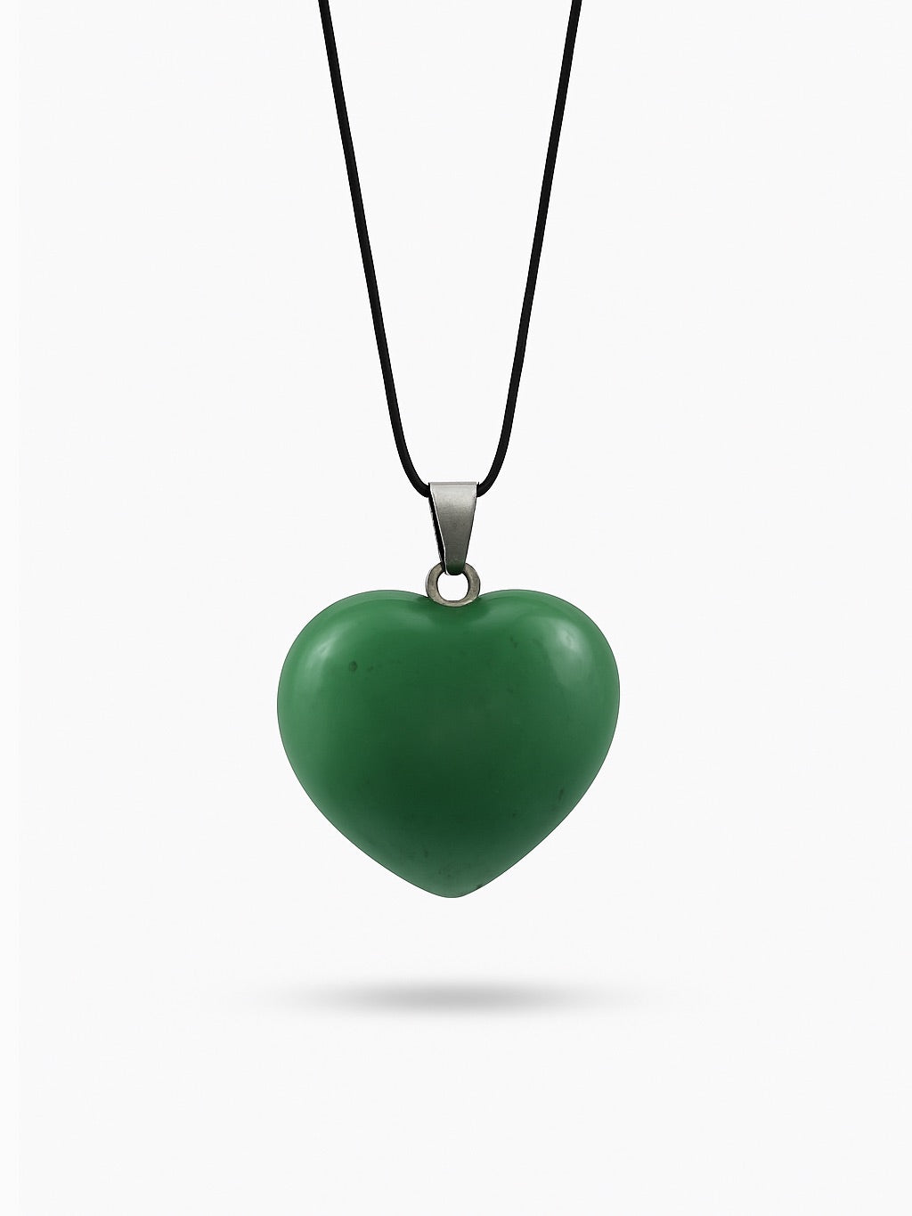 Green Aventurine Heart Pendant
