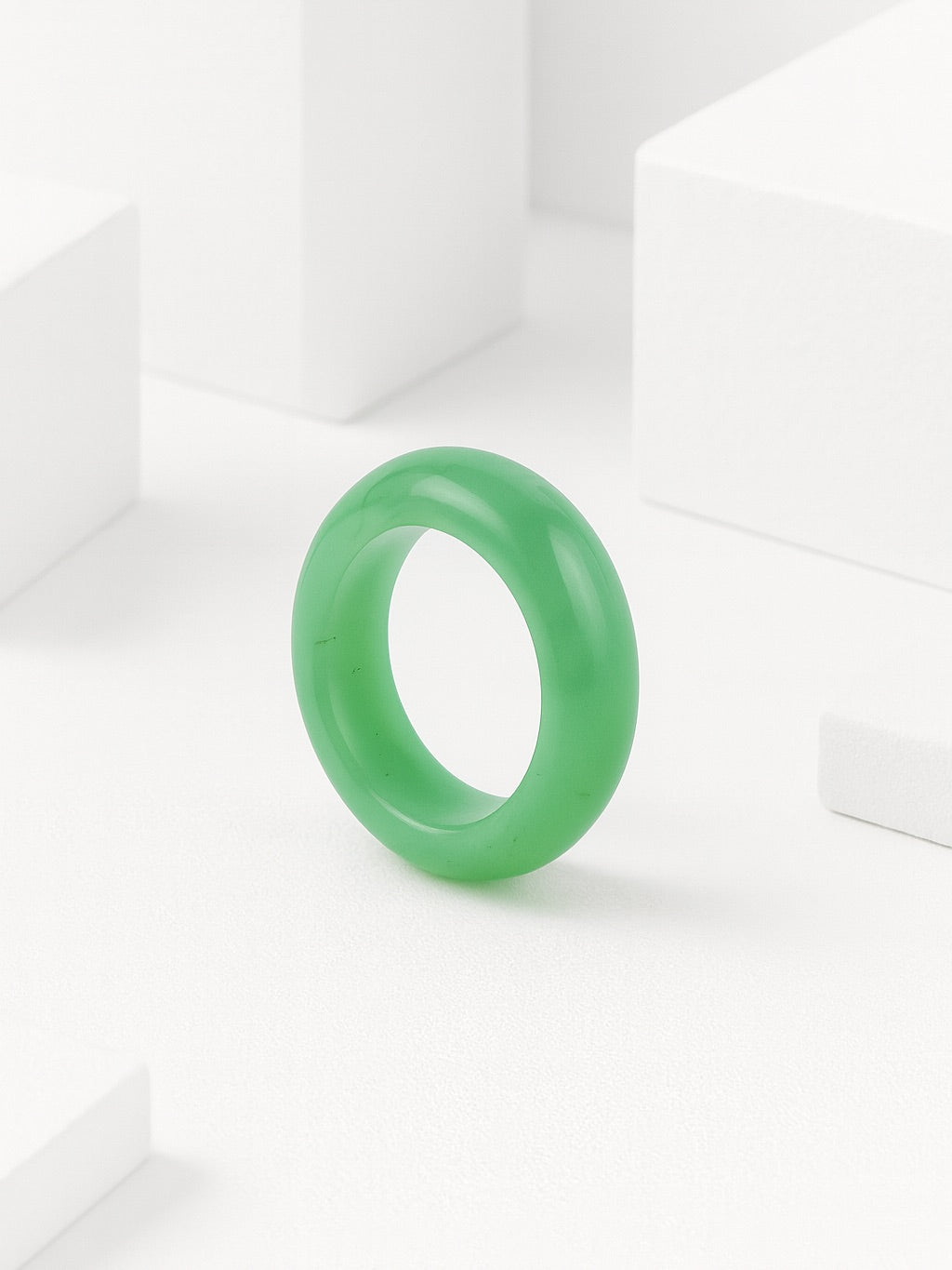 Green Aventurine Natural Stone Ring