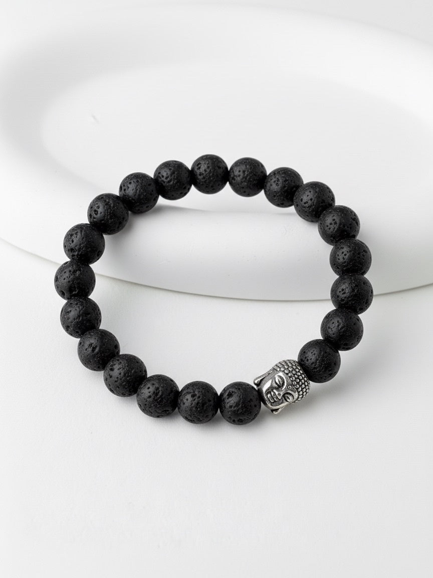 Natural Lava Stone Bracelet