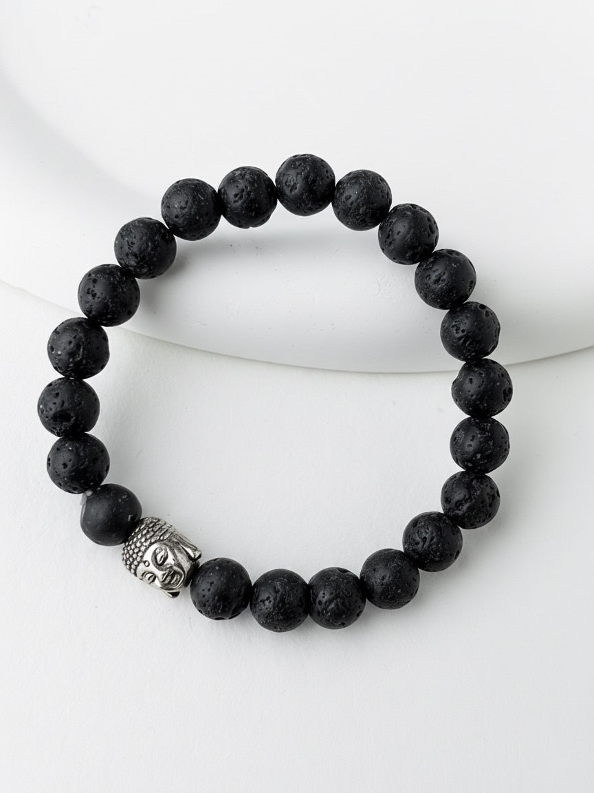 Natural Lava Stone Bracelet
