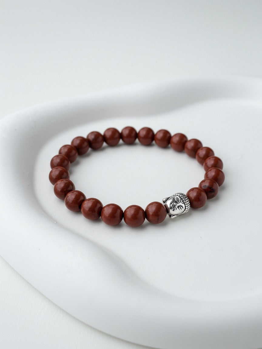 Red Jasper Natural Stone Bracelet