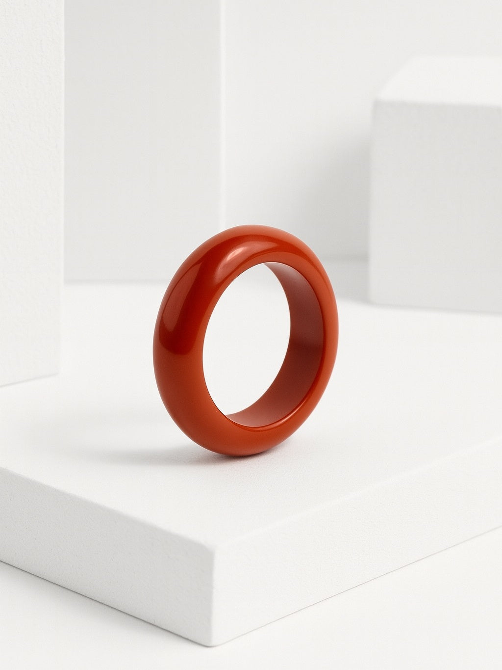 Red Jasper Natural Stone Ring