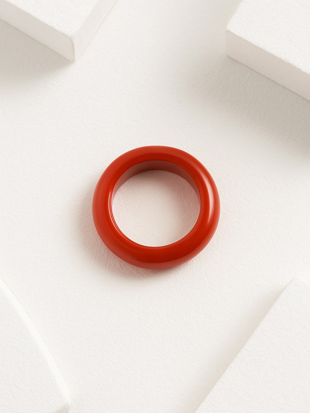 Red Jasper Natural Stone Ring