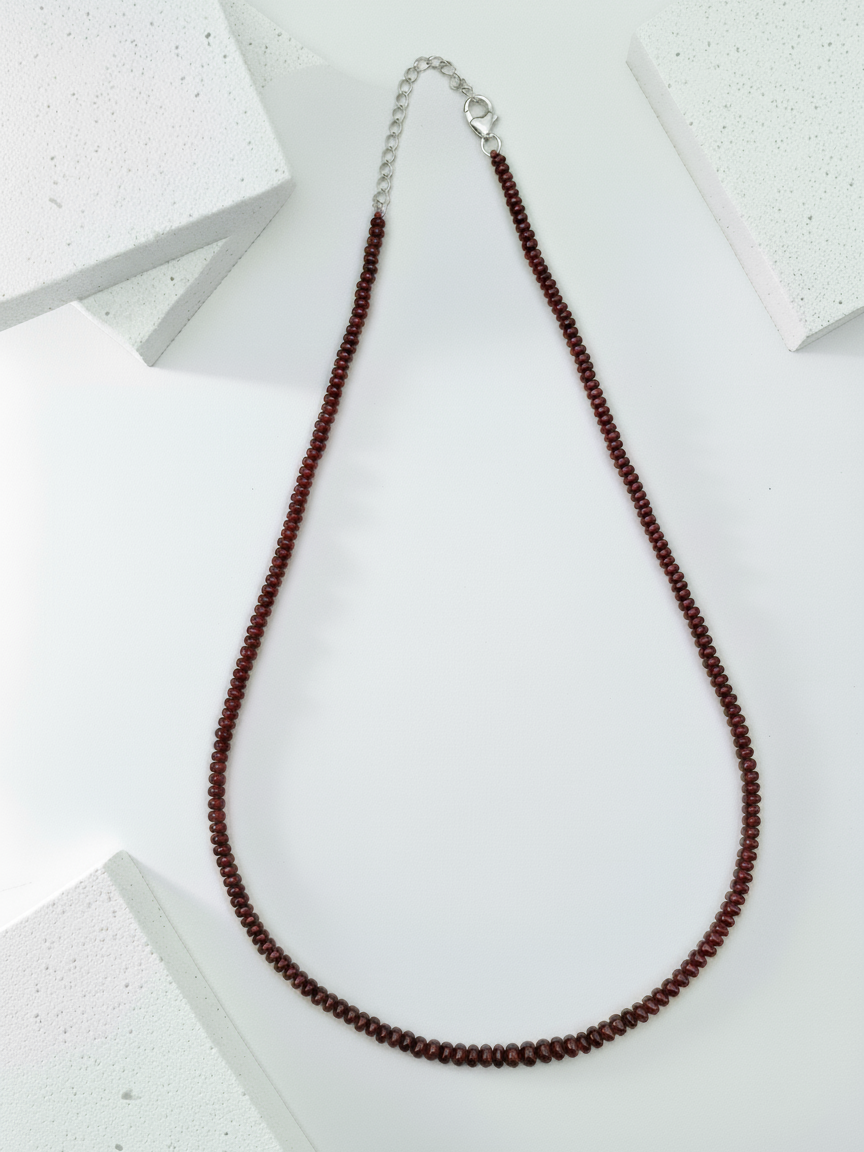 Ruby Natural Stone Necklace
